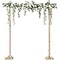 Ceremony Reception Hanging Eucalyptus Rose Arbor Arrangement Outdoor Party Swag Home Decorations